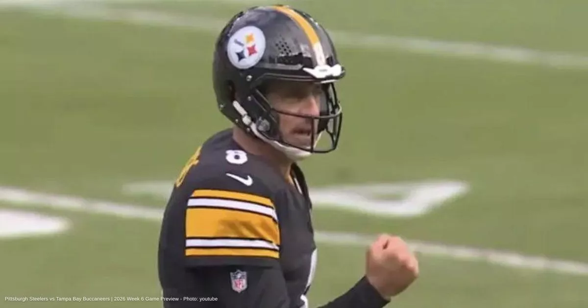 Steelers Vs Buccaneers: Betting Picks and Odds for NFL Week 6 Matchup
