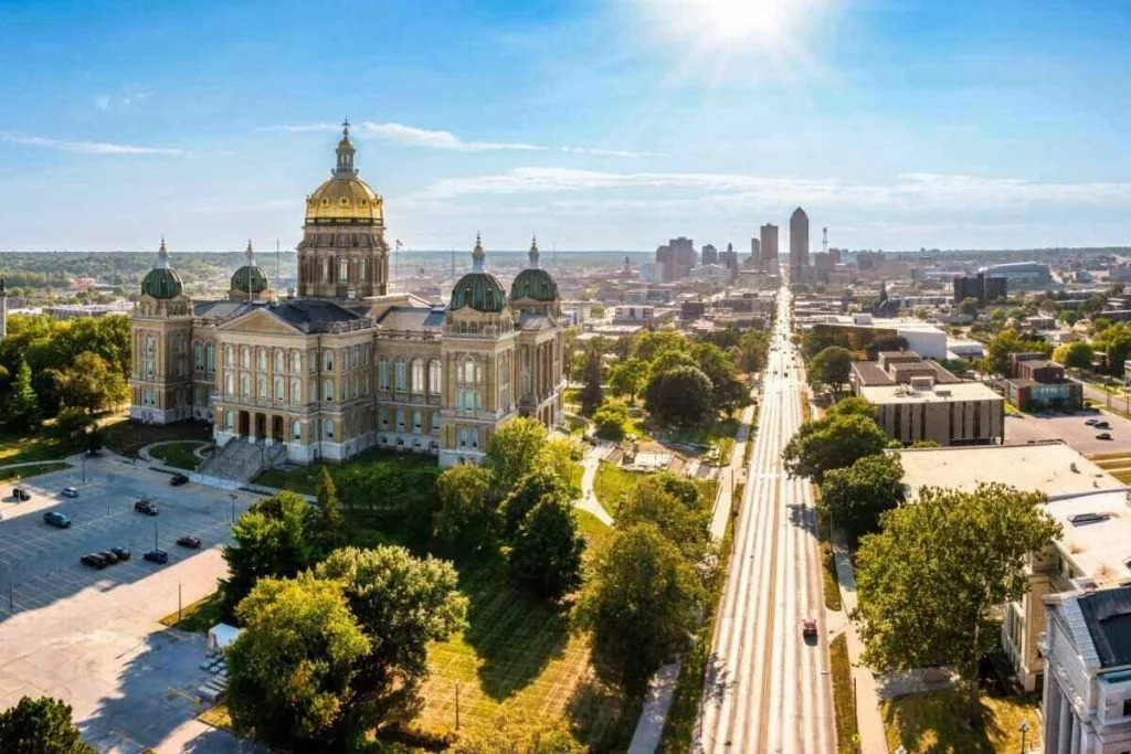 Iowa state capitol