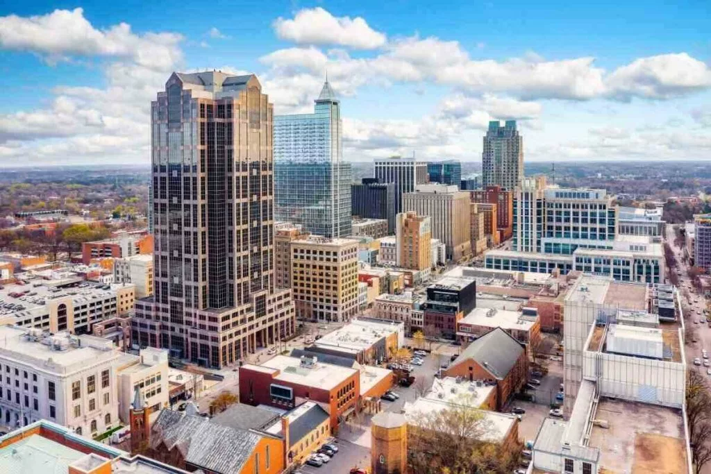 Raleign skyline, North Carolina