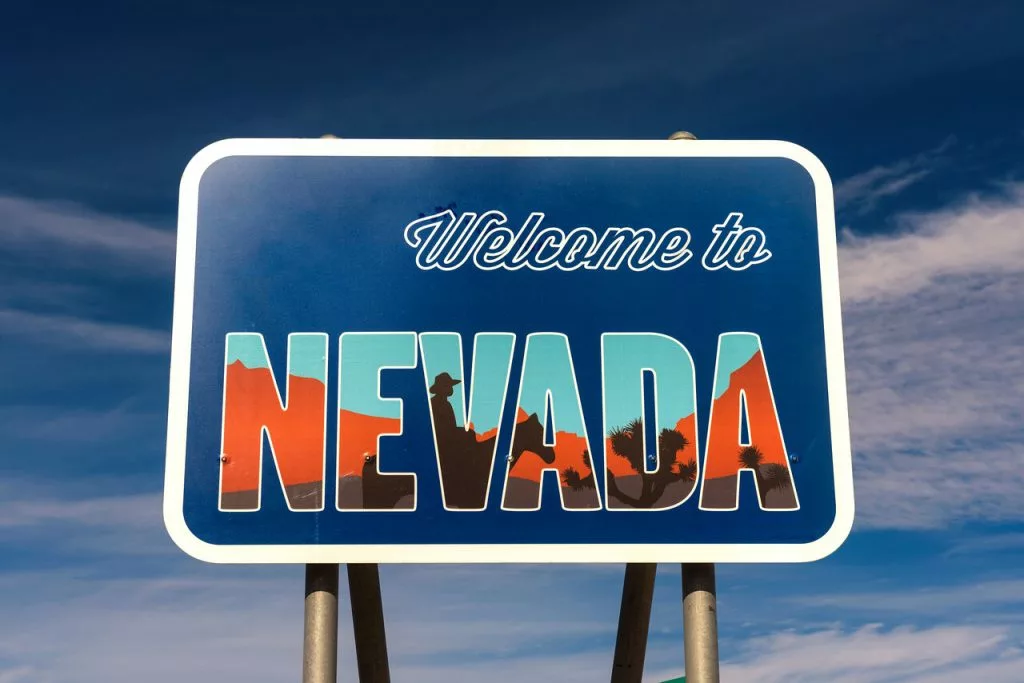 Nevada sign