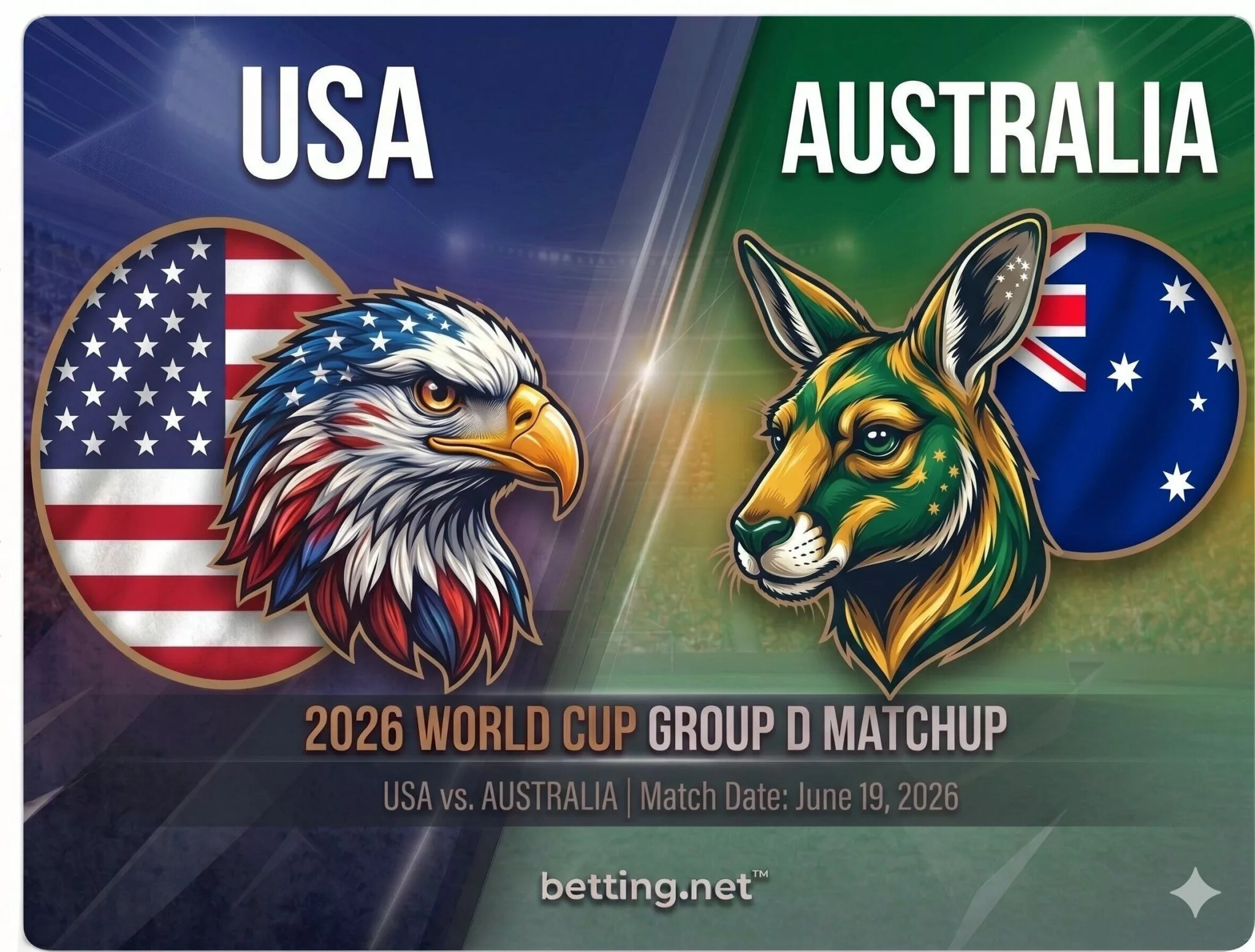 USA vs australia world cup