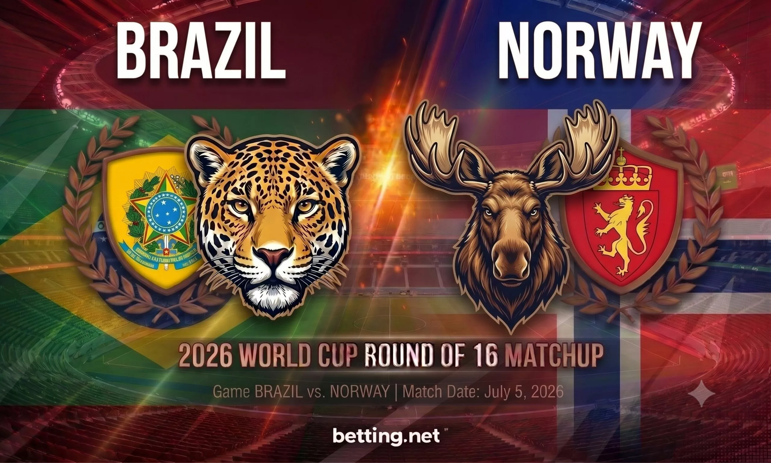 Brazil vs Norway Picks, Odds and Best Bets - World Cup 2026