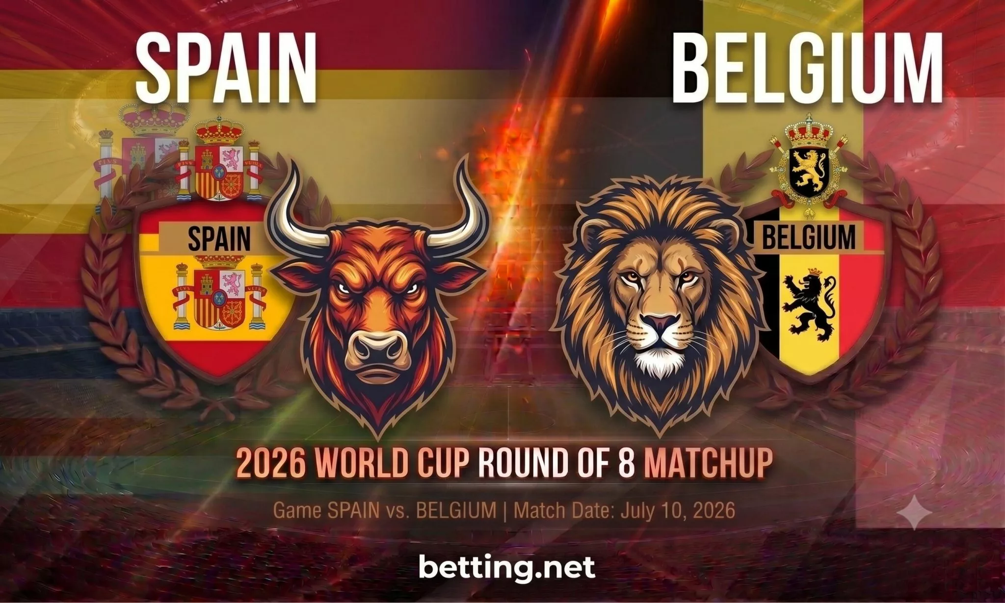 spain vs belgium world cup