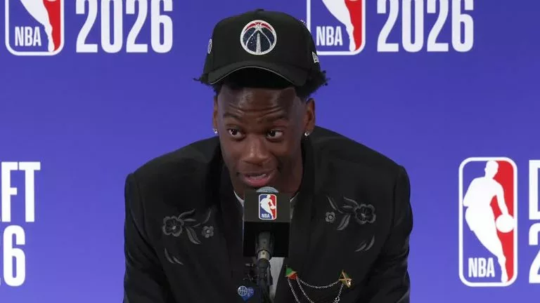 Video: #1 Overall Pick AJ Dybantsa's 2026 NBA Draft Press Conference