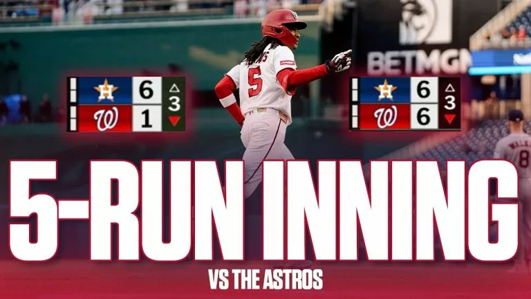 Video: 5-RUN GAME-TYING INNING VS. HOUSTON | Full Inning