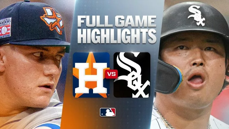 Video: ASTROS vs. WHITE SOX: Official Full Game Highlights (July 25) | 2026 MLB Season