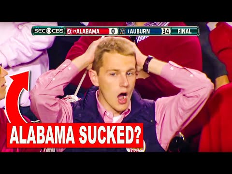 Video: Back When Alabama Was TERRIBLE at Football