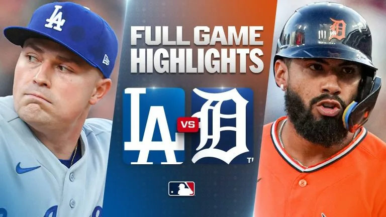 Video: DODGERS vs. TIGERS: Official Full Game Highlights (August 28) | 2026 MLB Season