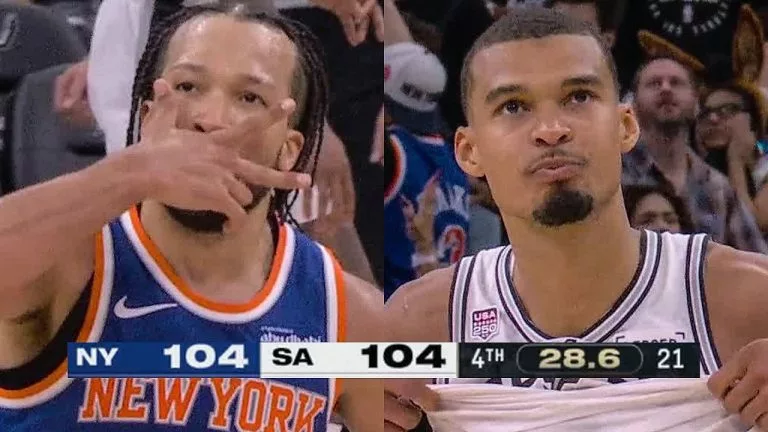 Video: Final 5:59 INSANE ENDING #3 Knicks vs #2 Spurs Game 2 of the NBA Finals | June 5, 2026