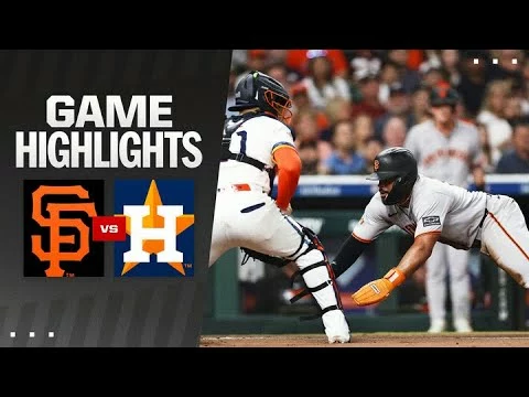 Video: Giants vs. Astros Game Highlights (3/31/25) | MLB Highlights