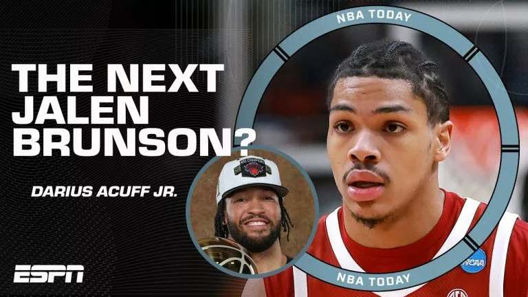 Video: 'He reminds me of JALEN BRUNSON!' Seth Greenberg on Darrius Acuff Jr.'s NBA stock 📈 | NBA Today