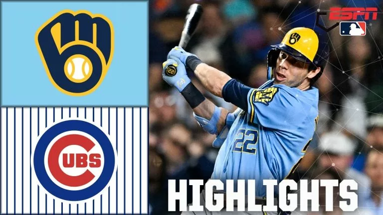 Video: Milwaukee Brewers vs. Chicago Cubs | Full Game Highlights | ESPN MLB
