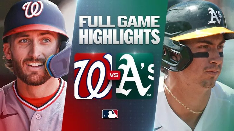 Video: NATIONALS vs. ATHLETICS: Official Full Game Highlights (July 19) | 2026 MLB Season