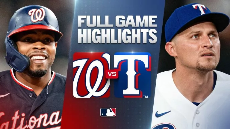 Video: NATIONALS vs. RANGERS: Official Full Game Highlights (August 19) | 2026 MLB Season