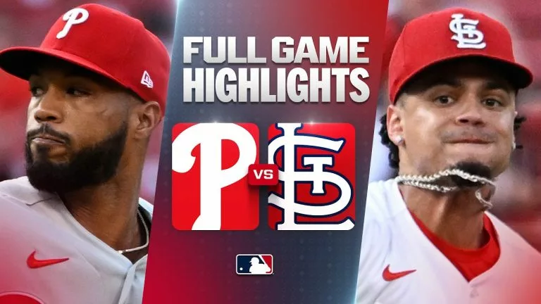 Video: PHILLIES vs. CARDINALS: Official Full Game Highlights (August 11) | 2026 MLB Season