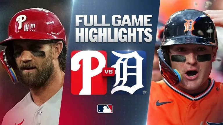 Video: PHILLIES vs. TIGERS: Official Full Game Highlights (July 10) | 2026 MLB Season