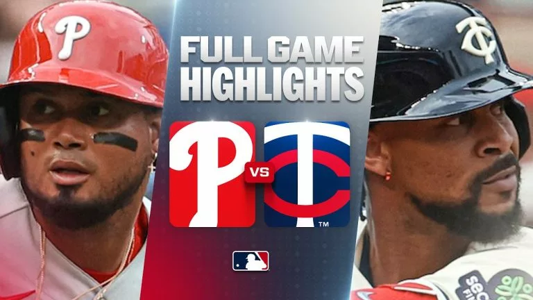 Video: PHILLIES vs. TWINS: Official Full Game Highlights (August 15) | 2026 MLB Season
