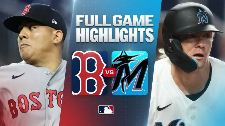 Video: RED SOX vs. MARLINS: Official Full Game Highlights (August 24) | 2026 MLB Season
