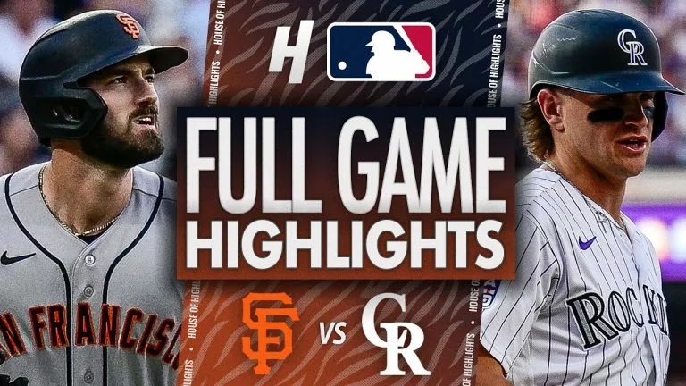 Video: San Francisco Giants vs Colorado Rockies - FULL GAME HIGHLIGHTS 🔥 July 4, 2026 MLB Season