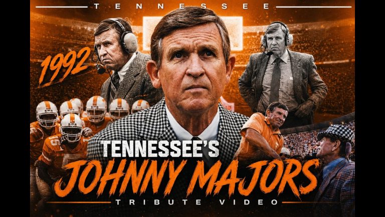 Video: Tennessee's Johnny Majors Tribute Video