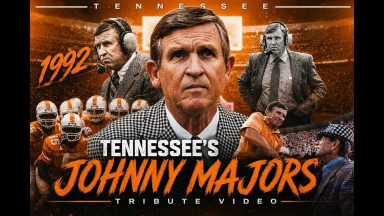 Video: Tennessee's Johnny Majors Tribute Video